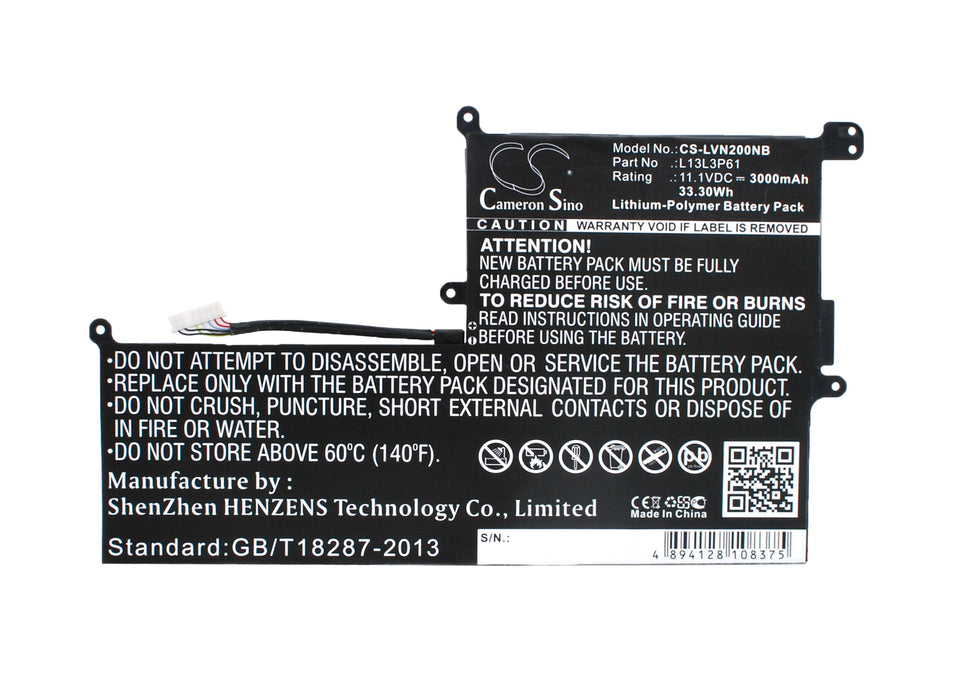 Lenovo Chromebook 11.6 Chromebook N20P N20 Chromebook N20p Chromebook Laptop and Notebook Replacement Battery-5