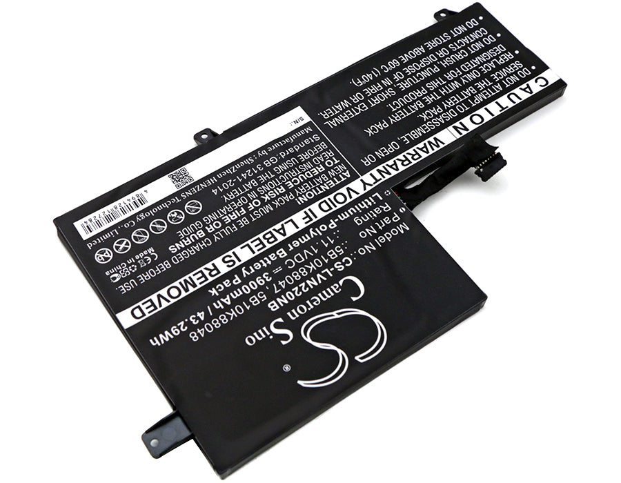 Lenovo 80VH0001US Chromebook 11 C330 Chromebook C330 Chromebook N22 Chromebook N22-20 Flex4-1470 IdeaPad 520s  Laptop and Notebook Replacement Battery-2