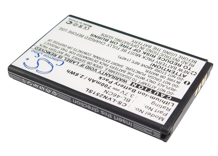 LG A340 Cosmos 2 Cosmos 3 VN251 vn251s vn360 Wine III Mobile Phone Replacement Battery-2