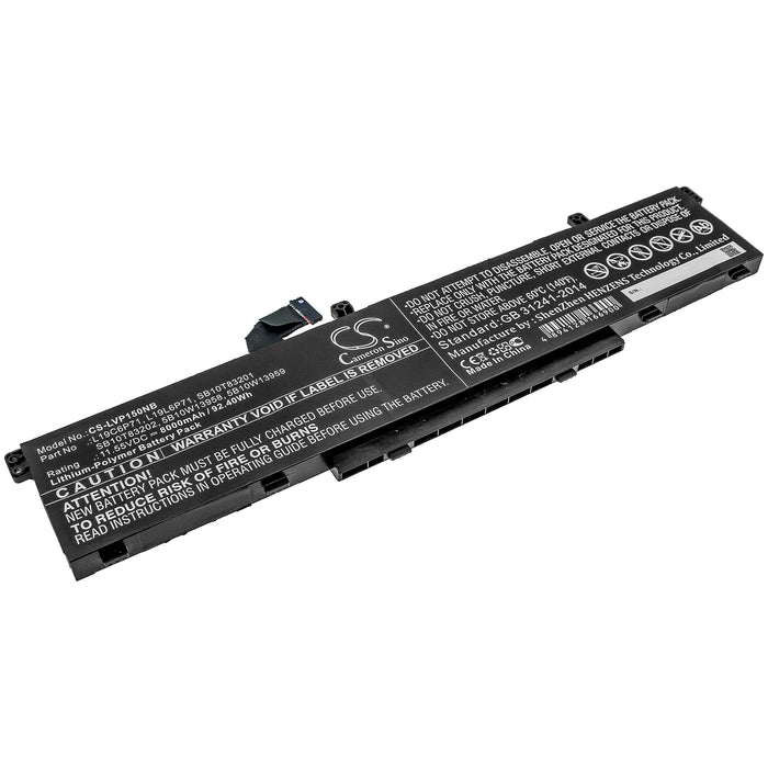 Lenovo ThinkPad P15 ThinkPad P15 Gen 1 20ST002DAU  Replacement Battery-main