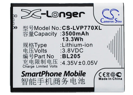 Lenovo P770 Replacement Battery-main