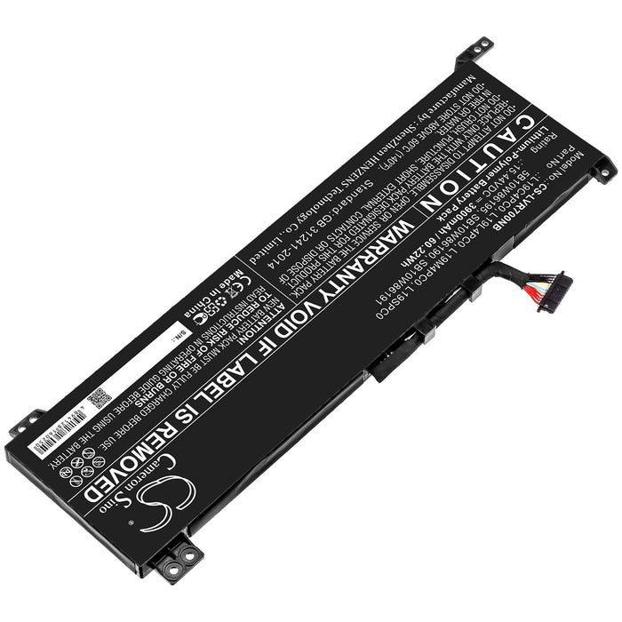 Lenovo Legion 5 15 Legion 5 15IMH05H Legion R7000 Legion R7000 2020 Laptop and Notebook Replacement Battery-2