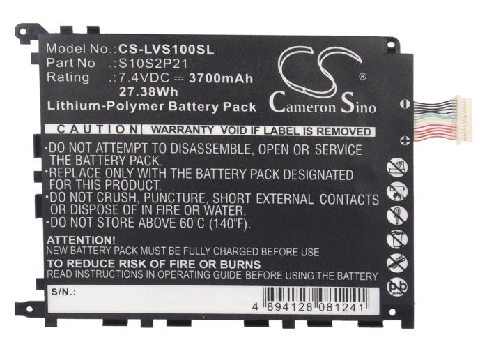 Lenovo LePad S1 LePad Y1011 Tablet Replacement Battery-5