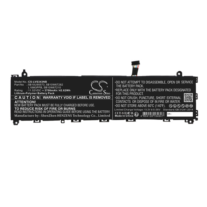 Lenovo IdeaPad S340-13IML IdeaPad S340-13IML 81UM000PJP IdeaPad S340-13IML  81UM000YKR IdeaPad S340-13IML 81UM0 Laptop and Notebook Replacement Battery