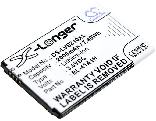 LG CZ2112LWR D390 D390N LGLS660AVB LS660 M 2000mAh Replacement Battery-main