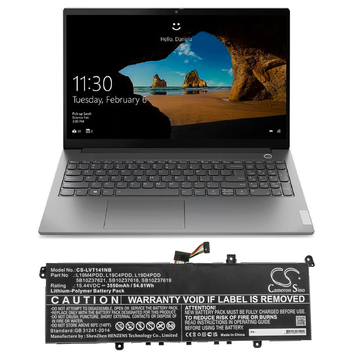 Lenovo ThinkBook 13s G2 ARE 20WC ThinkBook 13s G2 ITL-20V9000JA ThinkBook 13s G2 ITL-20V9000LA ThinkBook 13s G Laptop and Notebook Replacement Battery-5