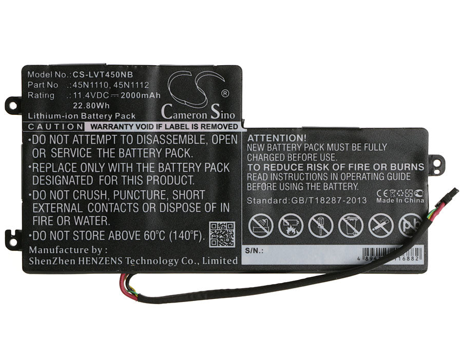 Lenovo Thinkpad K2450 ThinkPad S440 ThinkPad S540 Thinkpad T440 ThinkPad T440S ThinkPad T450 ThinkPad T450s Th Laptop and Notebook Replacement Battery-5