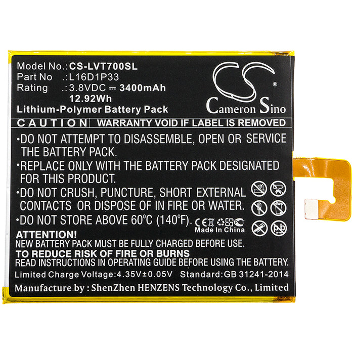 Lenovo Tab 7 TB-7504F TB-7504X Tablet Replacement Battery-3