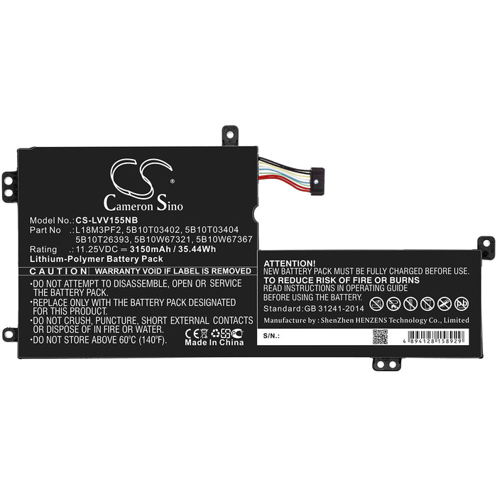 Lenovo IdeaPad L340 IdeaPad L340 15iWL V155 V155-15API Laptop and Notebook Replacement Battery-3