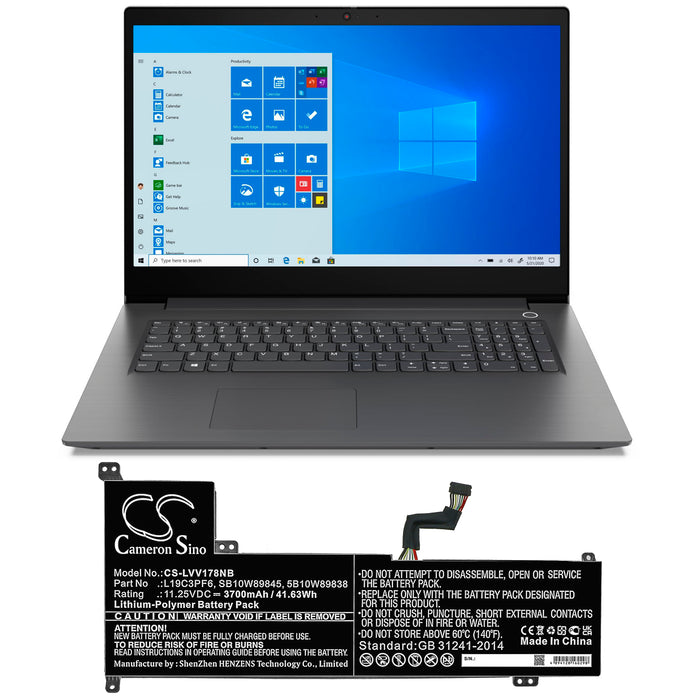 Lenovo V17-IIL (82GX) Laptop and Notebook Replacement Battery-5