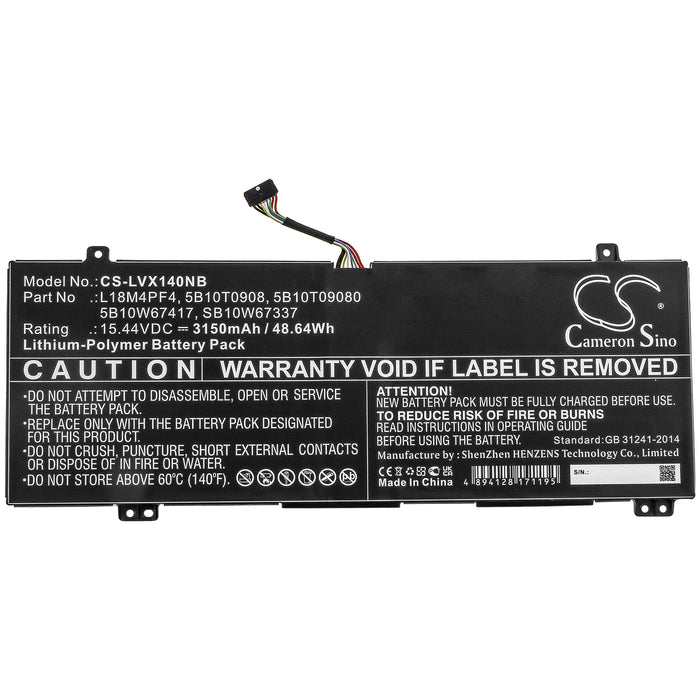 Lenovo IdeaPad S540-14API Ideapad S540-14IWL IdeaPad S540-15IWL S540-14IWL Xiaoxin Air 14 2019 Laptop and Notebook Replacement Battery-3