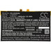 Lenovo Tab 4 10 Tab 4 10.1 TAB4 10-ZA2J0030SE TB-X304F TB-X304F L TB-X304F N TB-X304F-ZA2J0030SE TB-X304L Tablet Replacement Battery-3