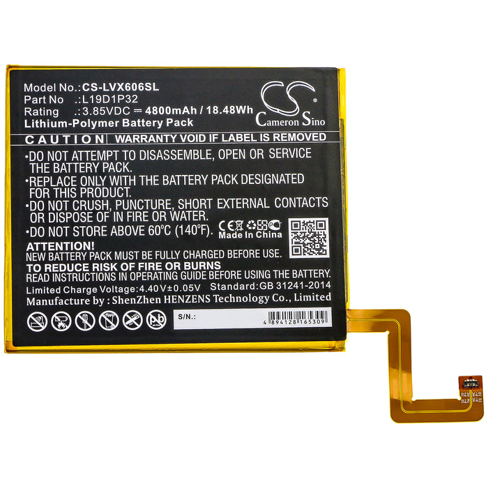 Lenovo Tab M10 Plus TB-X606F Tablet Replacement Battery-3