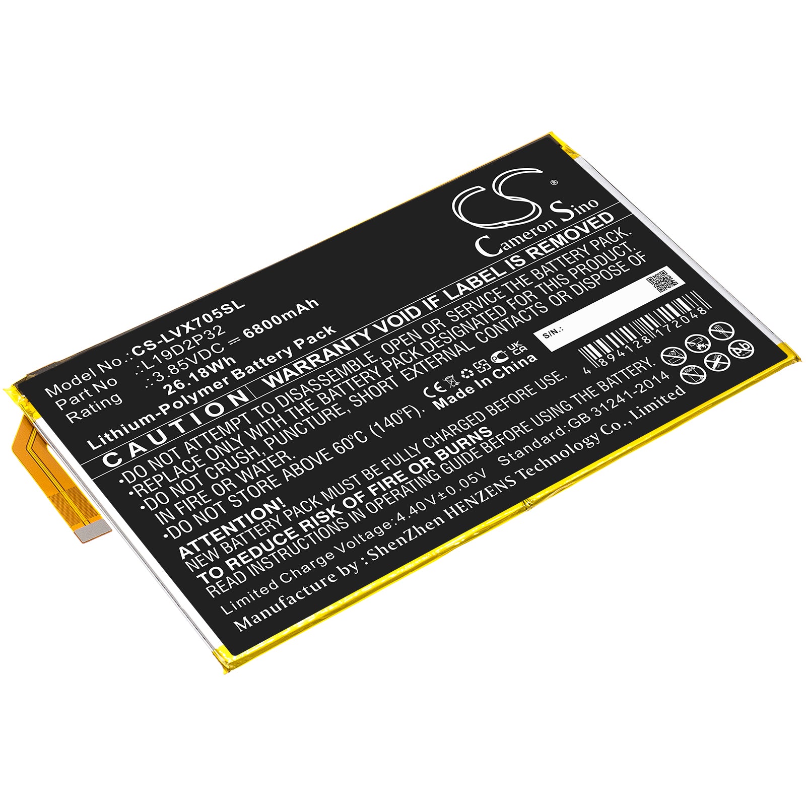 ⭐️今週末値引中⭐️バッテリ99%Yoga7Corei7 16G512Gタッチパネル Lenovo Yoga Smart Tab,YT-X705F Tablet Replacement Battery