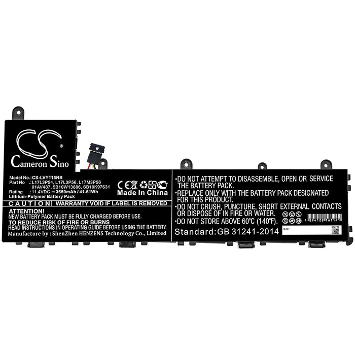 Lenovo ThinkPad Yoga 11e 5th Gen TP 11e 5th Gen 20LN0005AU TP 11e 5th Gen 20LN0006AU TP 11e 5th Gen 20LN000GAU Laptop and Notebook Replacement Battery-3