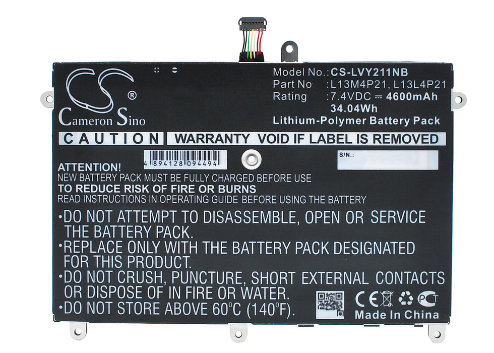 Lenovo Yoga 2 11 Yoga 2 11 11.6in Yoga 2 11-594179 Replacement Battery-main