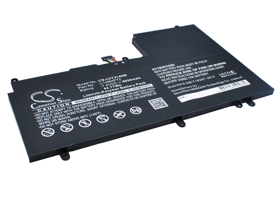 Lenovo Yoga 3 14 Yoga 3 1470 Yoga 700 14ISK Yoga 700-14ISK Yoga 700-14ISK(80QD) Yoga 700-14ISK(80QD006TGE) Yog Laptop and Notebook Replacement Battery-3