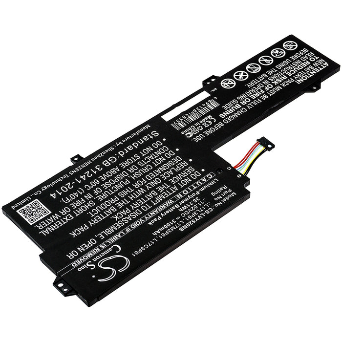 Lenovo 7000-13 CHAO7000-13 IdeaPad 320S-13IKB IdeaPad 320S-13IKB (81AK) IdeaPad 320S-13IKB (81AK0036GE IdeaPad Laptop and Notebook Replacement Battery-2