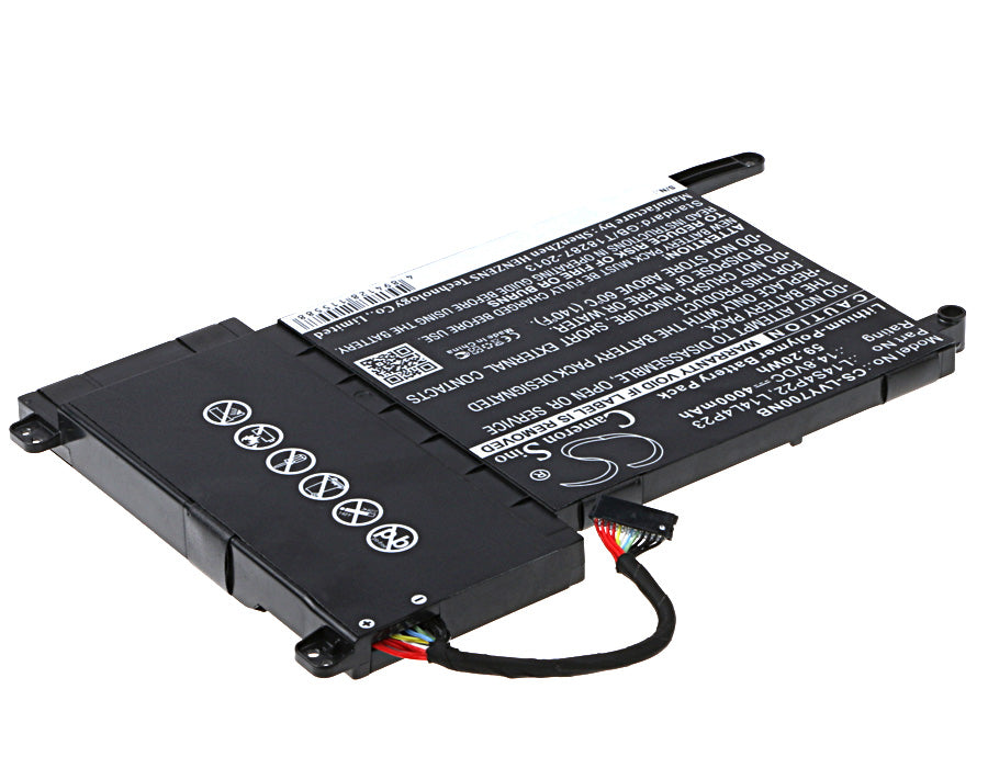Lenovo Eraser Y700 Eraser Y700 Touch IdeaPad Y700 IdeaPad Y700 Touch IdeaPad Y700 Touch-15ISK IdeaPad Y700-15A Laptop and Notebook Replacement Battery-2