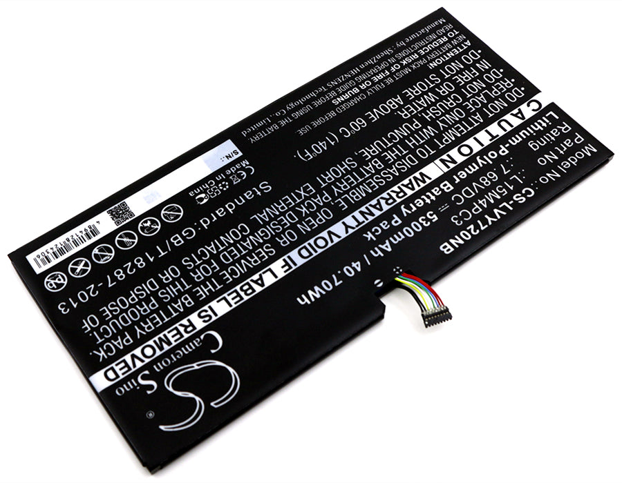Lenovo IdeaPad Miix 720 Ideapad Miix 720-12IKB IdeaPad Miix 720-12IKB (80VV) IdeaPad Miix 720-12IKB (80VV00 Id Laptop and Notebook Replacement Battery-2