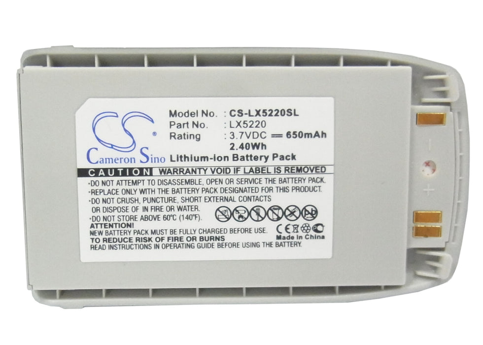LG 5220 5220c Mobile Phone Replacement Battery-5