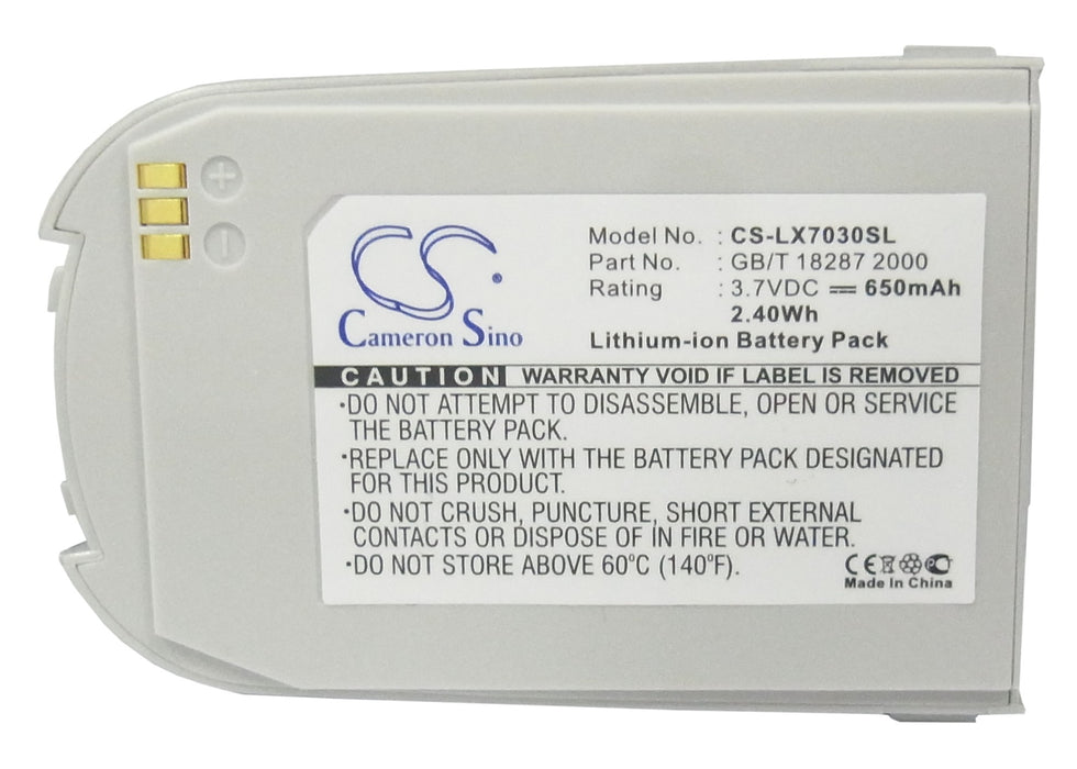 LG 7030 G7030 LG7030 Mobile Phone Replacement Battery-5