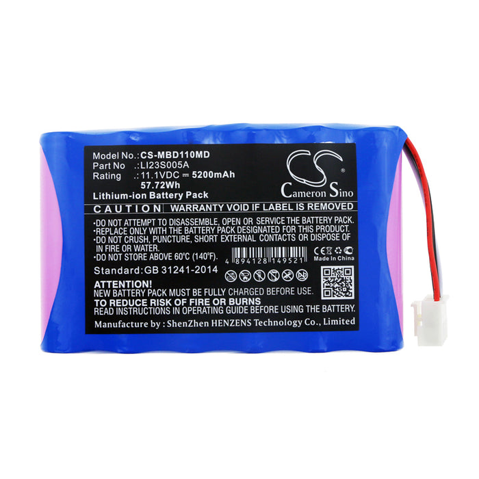 Mindray Umec10 5200mAh Medical Replacement Battery-3