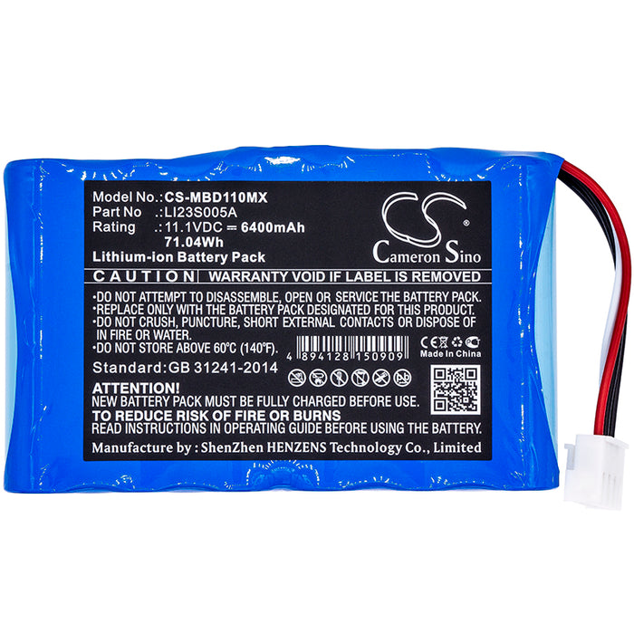 Mindray Umec10 6400mAh Medical Replacement Battery-3