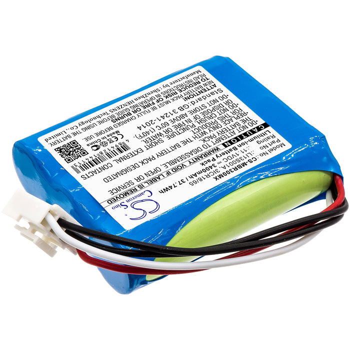 Mindray BeneHeart R3 BeneHeart R3 EKG BeneHeart R3A MEC6 uMEC uMEC10 3400mAh Medical Replacement Battery-2