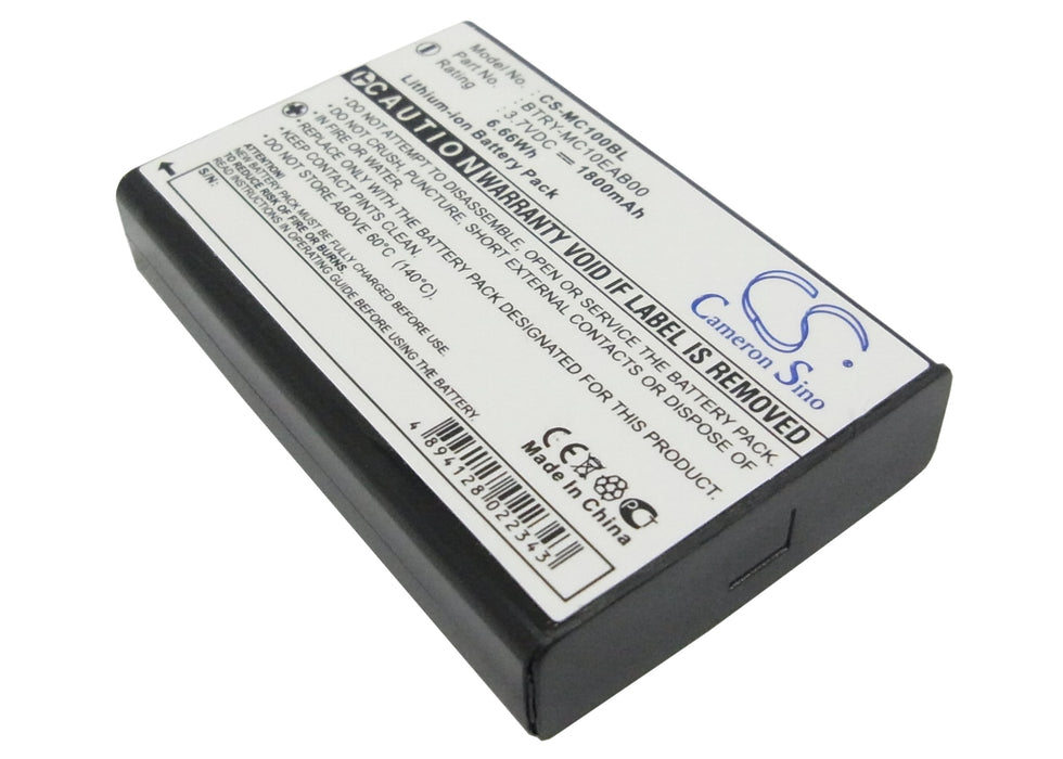 Symbol MC1000 MC1000-KH0LA2U0000 MC1000-KU 1800mAh Replacement Battery-main