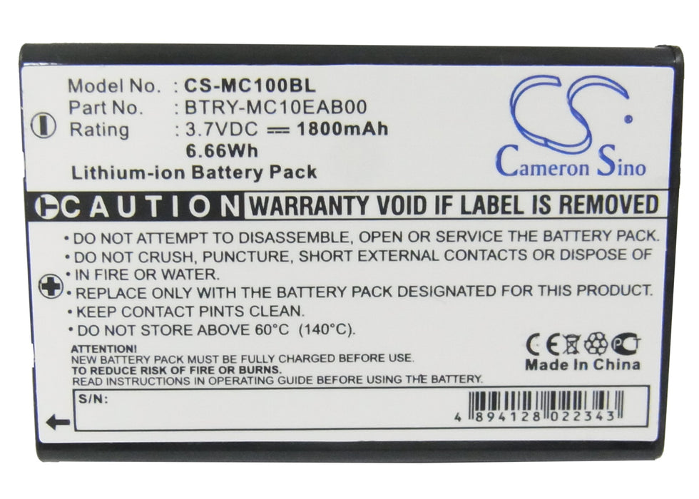 Intermec CK1 CN1 Replacement Battery-5