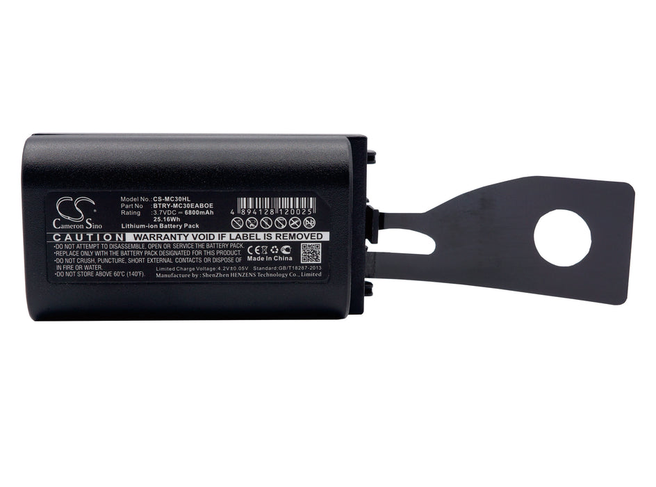 Symbol MC30 MC3000 MC3000 Laser MC3000R MC 6800mAh Replacement Battery-5