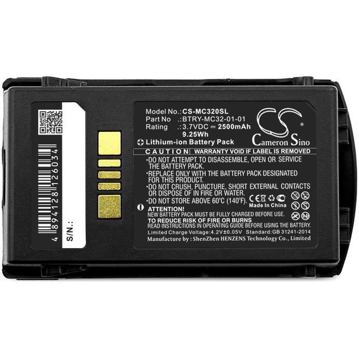 Zebra MC3200 MC32N0 MC32N0-S MC3300 2500mAh Replacement Battery-5