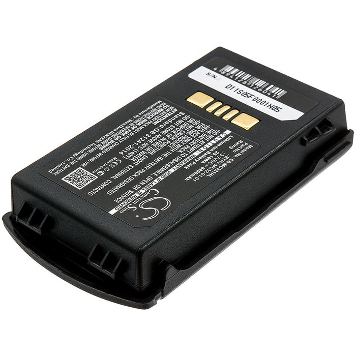 Zebra MC3200 MC32N0 MC32N0-S MC3300 6800mAh Replacement Battery-2