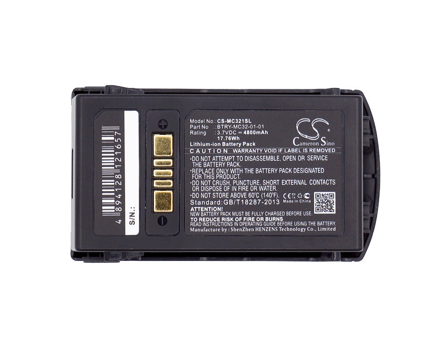 Motorola MC3200 MC32N0 MC32N0-S 4800mAh Replacement Battery-3