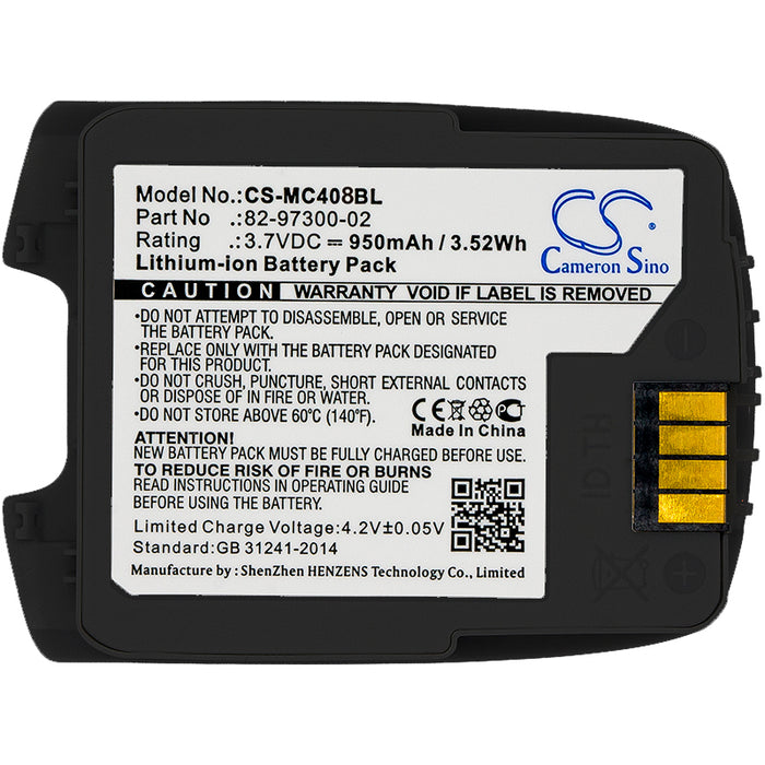 Motorola CS4070 CS4070-SR Black Replacement Battery-3