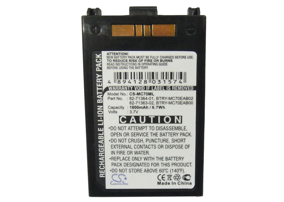 Symbol MC70 MC7004 MC7090 MC75 MC7506 MC7596 MC759 Replacement Battery-5