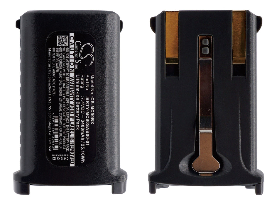 Symbol MC9000 MC9000-G MC9000-K MC9000-S M 3400mAh Replacement Battery-5