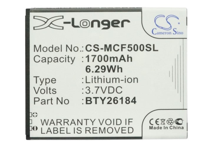 Mobistel Cynus F5 MT-8201B MT-8201S MT-8201w Mobile Phone Replacement Battery-5