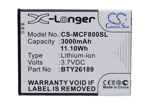Mobistel Cynus F8 Replacement Battery-main