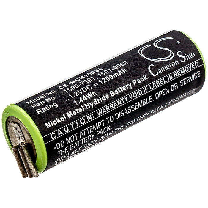 Moser ChroMini 1591 ChroMini 1591B ChroMin 1200mAh Replacement Battery-main