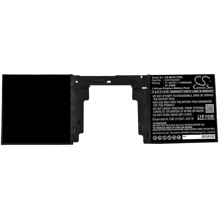 Microsoft Surface Book 2nd 15in 1793 Keyb Tablet Replacement Battery-3