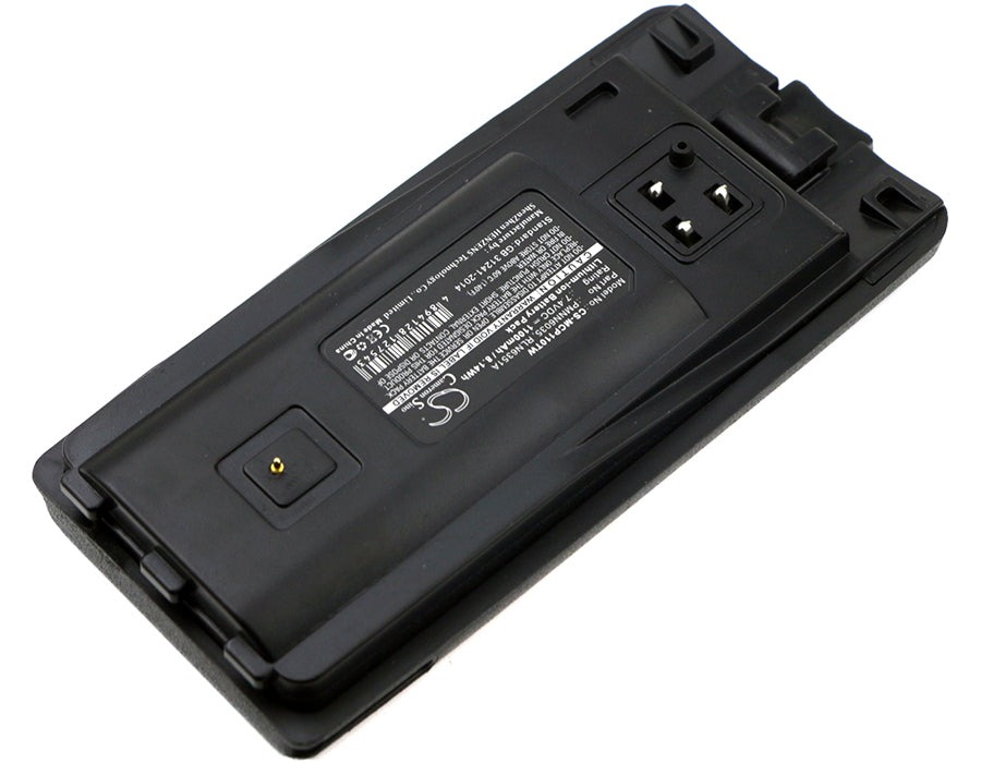 Motorola A10 A12 CP110 EP150 1100mAh Two Way Radio Replacement Battery-2