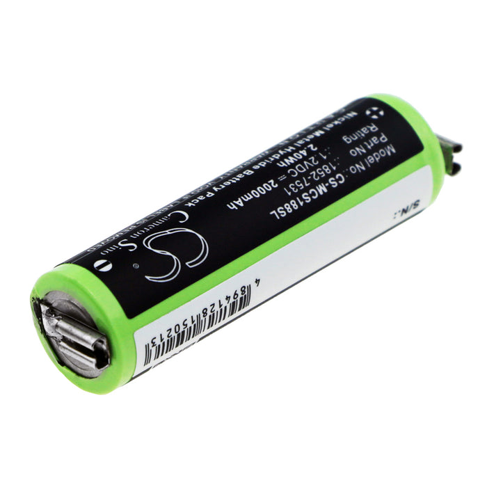 Moser ChroMini 1591 ChroMini 1591B ChroMini 1591Q Easy Style 1881 2000mAh Shaver Replacement Battery-2