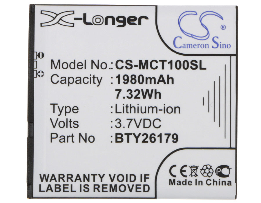 Mobistel Cynus T1 Mobile Phone Replacement Battery-5