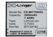 Mobistel Cynus T5 MT-9201b MT-9201S MT-920 2000mAh Replacement Battery-main