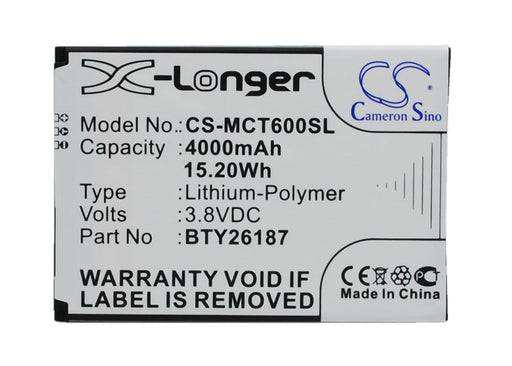 Mobistel Cynus T6 Replacement Battery-main