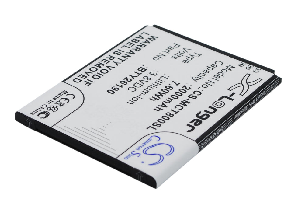Mobistel Cynus T8 Mobile Phone Replacement Battery-3