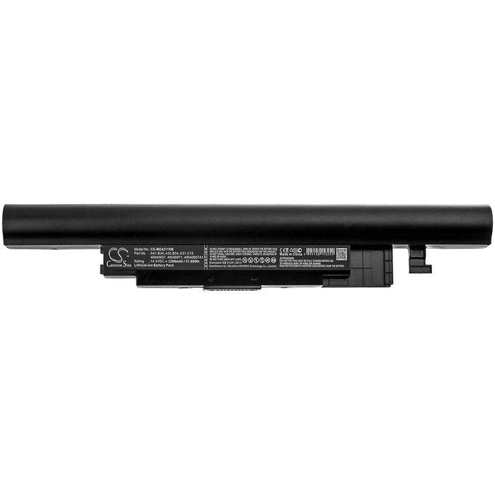 Medion Akoya 6240T Akoya E6237 Akoya E6239 Akoya E6239T Akoya E6240 Akoya E6240T Akoya E6241 Akoya MD98479 Ako Laptop and Notebook Replacement Battery-3