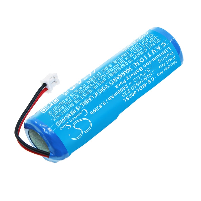 MUID SB100 SRA100 SRA133L ST166 Personal Care Replacement Battery-2